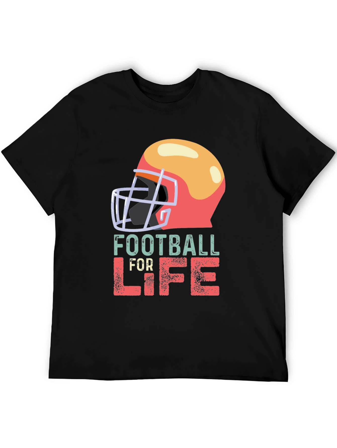 Football For Life Graphic T-Shirt