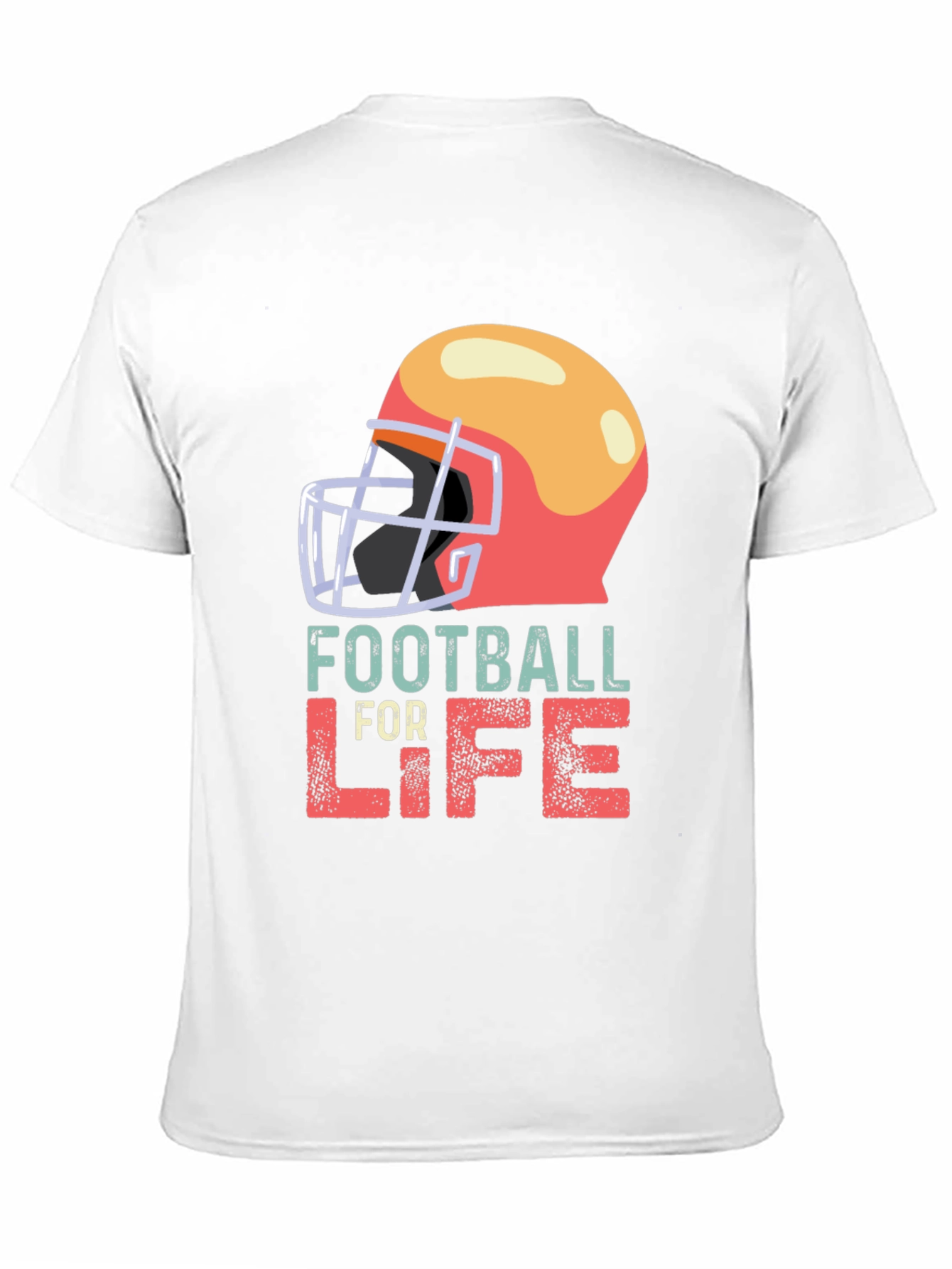 Football For Life Graphic T-Shirt