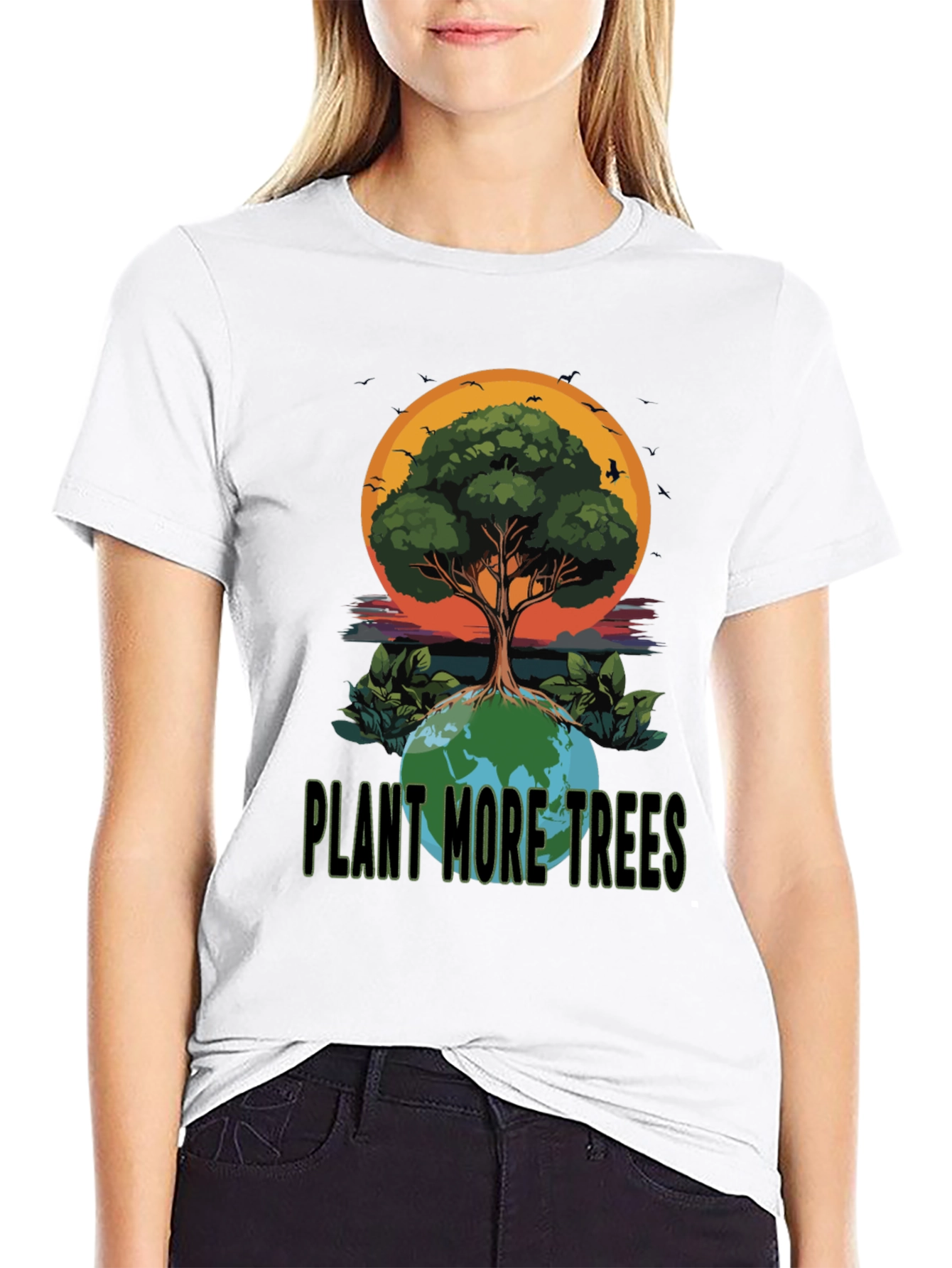 Plant More Trees Graphic T-Shirt