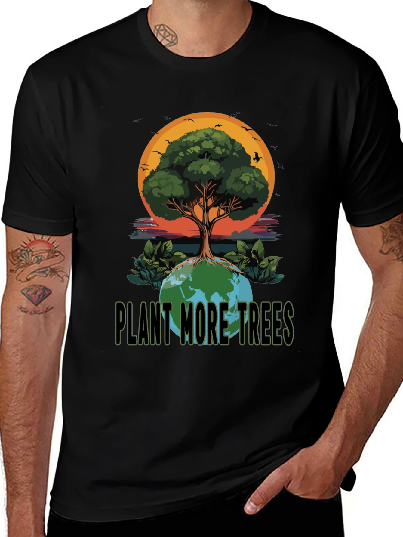 Plant More Trees Graphic T-Shirt