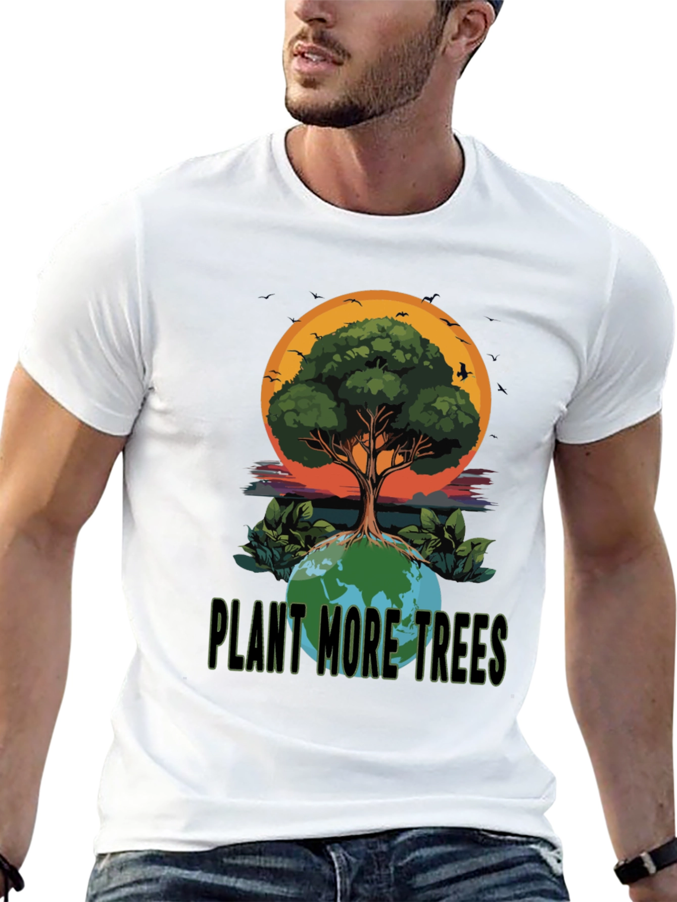 Plant More Trees Graphic T-Shirt