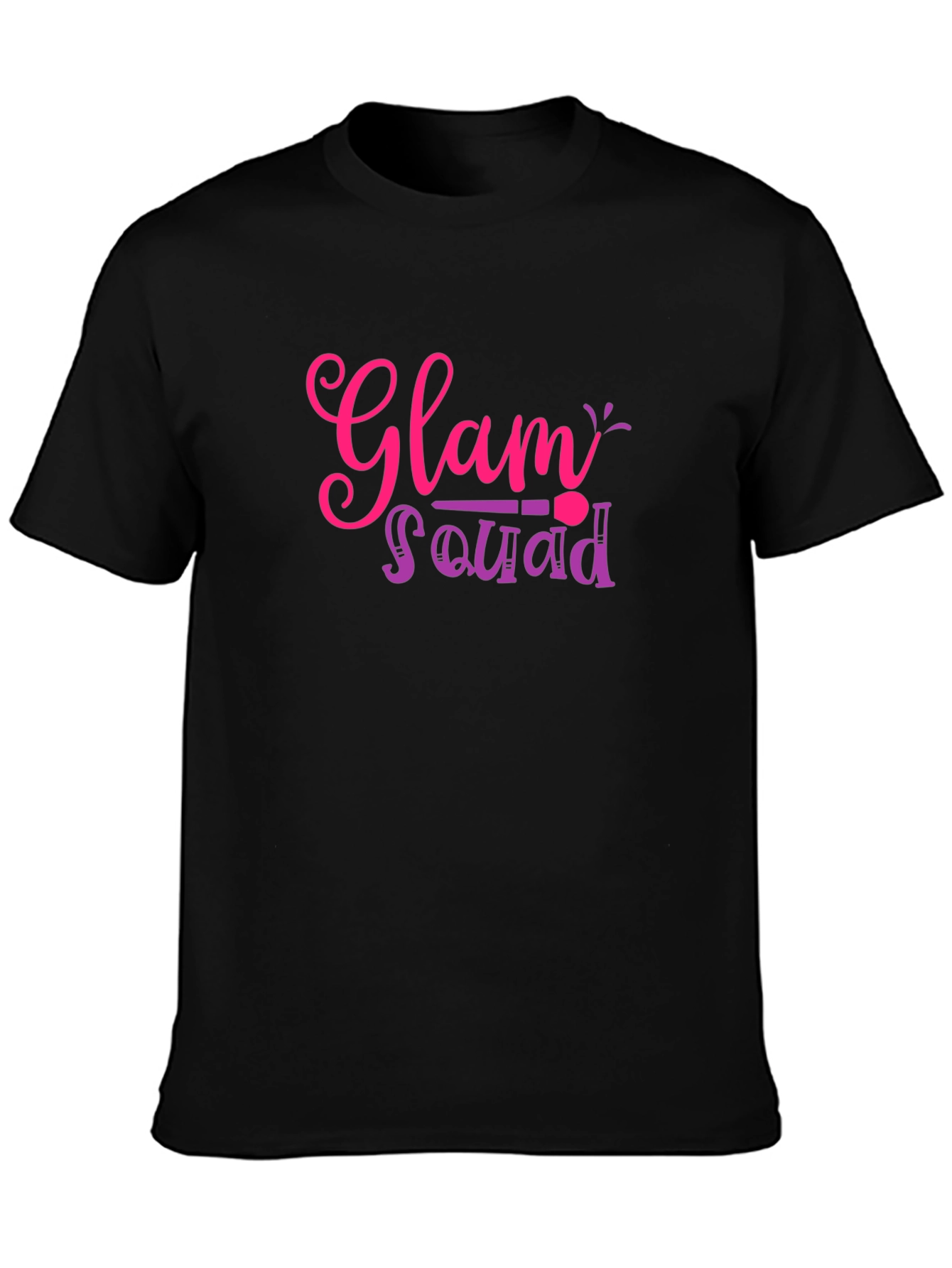Glam Squad Black T-Shirt