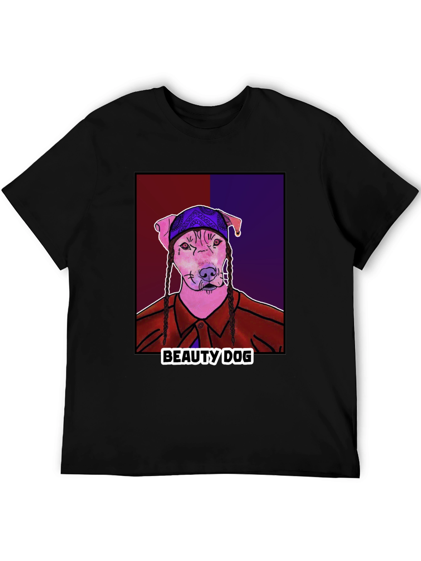 Beauty Dog Graphic T-Shirt