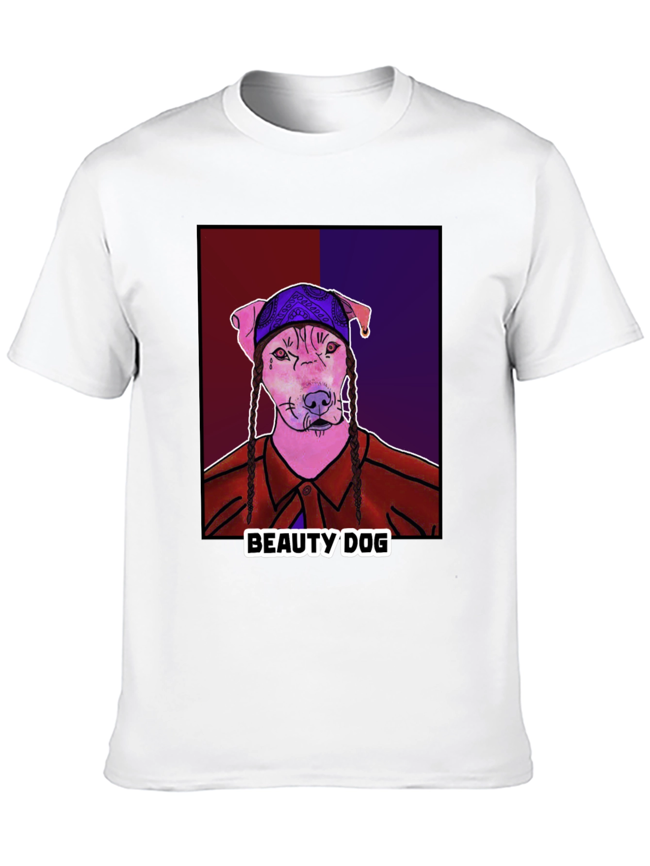 Beauty Dog Graphic T-Shirt
