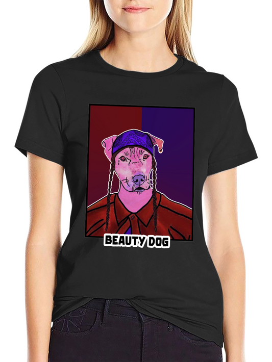 Beauty Dog Graphic T-Shirt