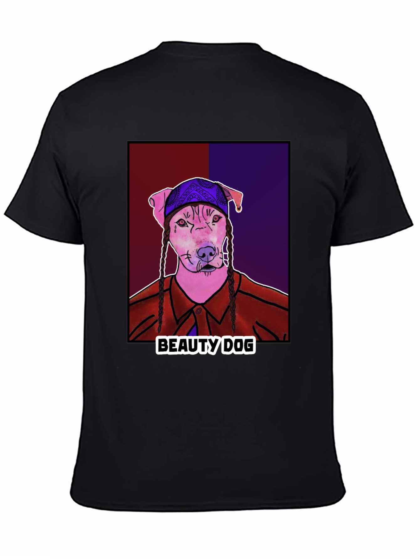 Beauty Dog Graphic T-Shirt
