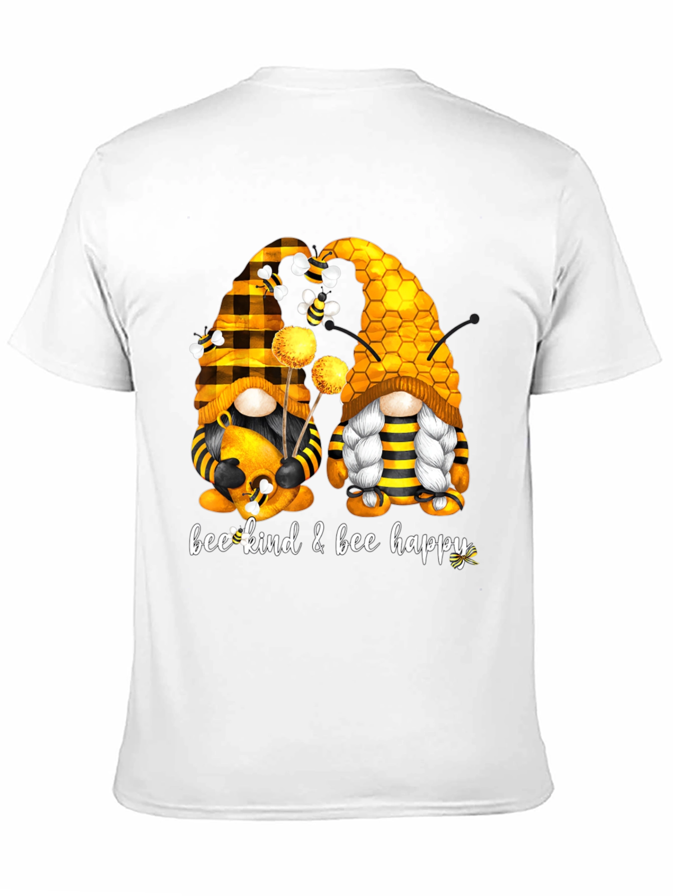 Bee Kind & Happy Gnome T-Shirt