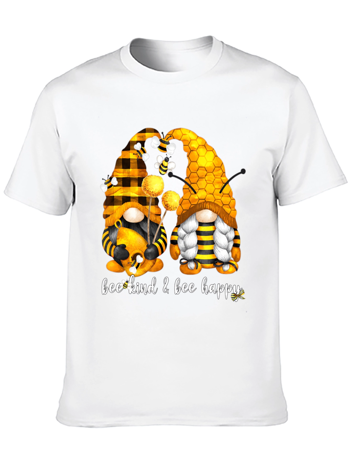 Bee Kind & Happy Gnome T-Shirt
