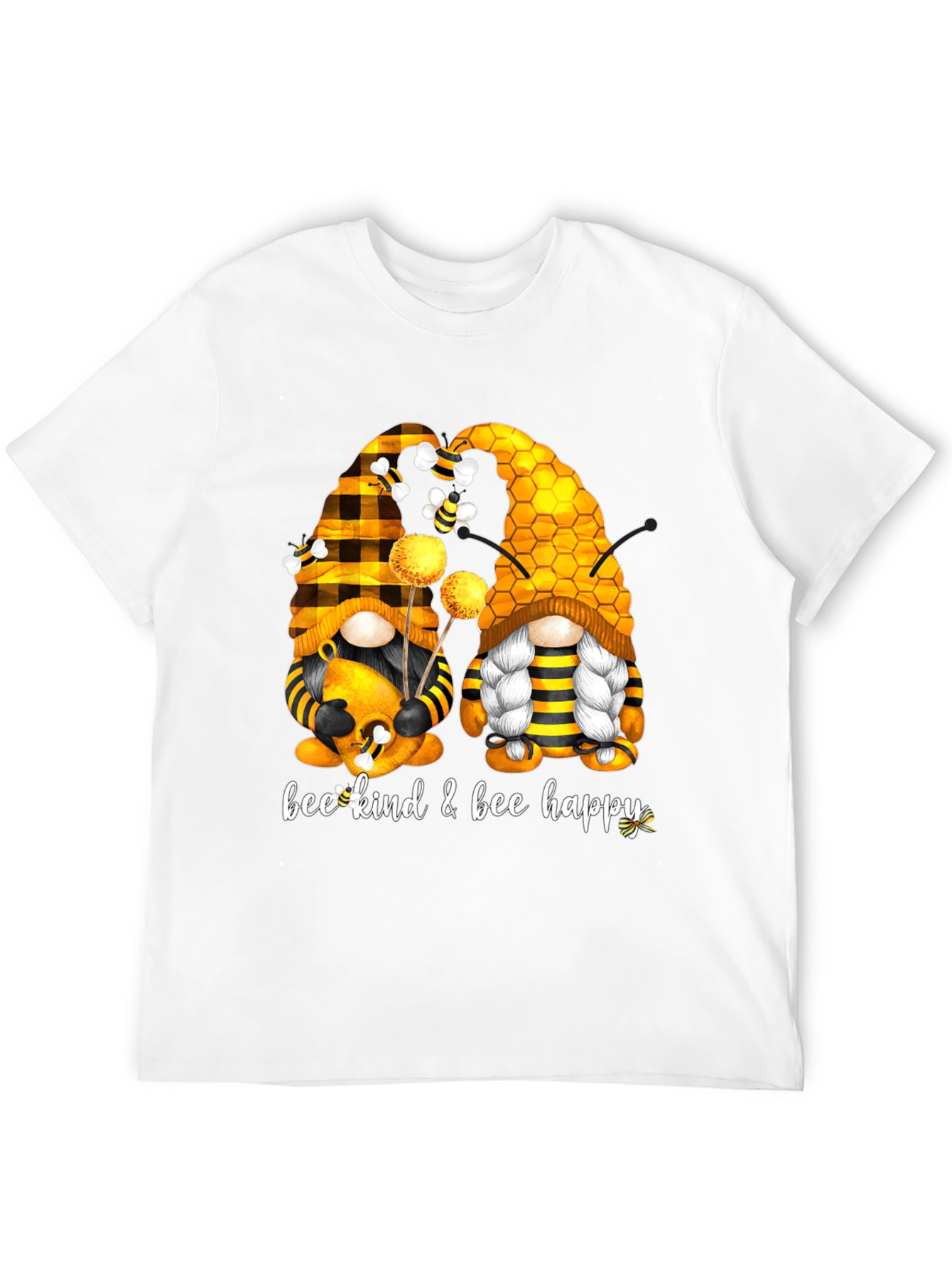 Bee Kind & Happy Gnome T-Shirt