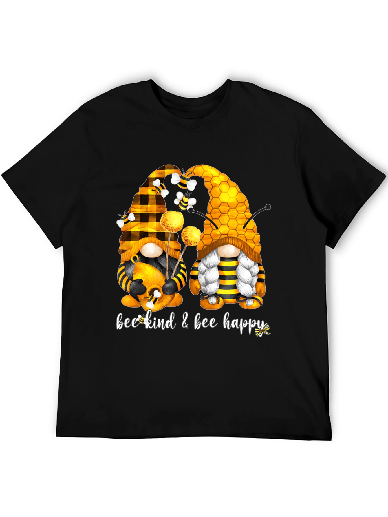Bee Kind & Happy Gnome T-Shirt