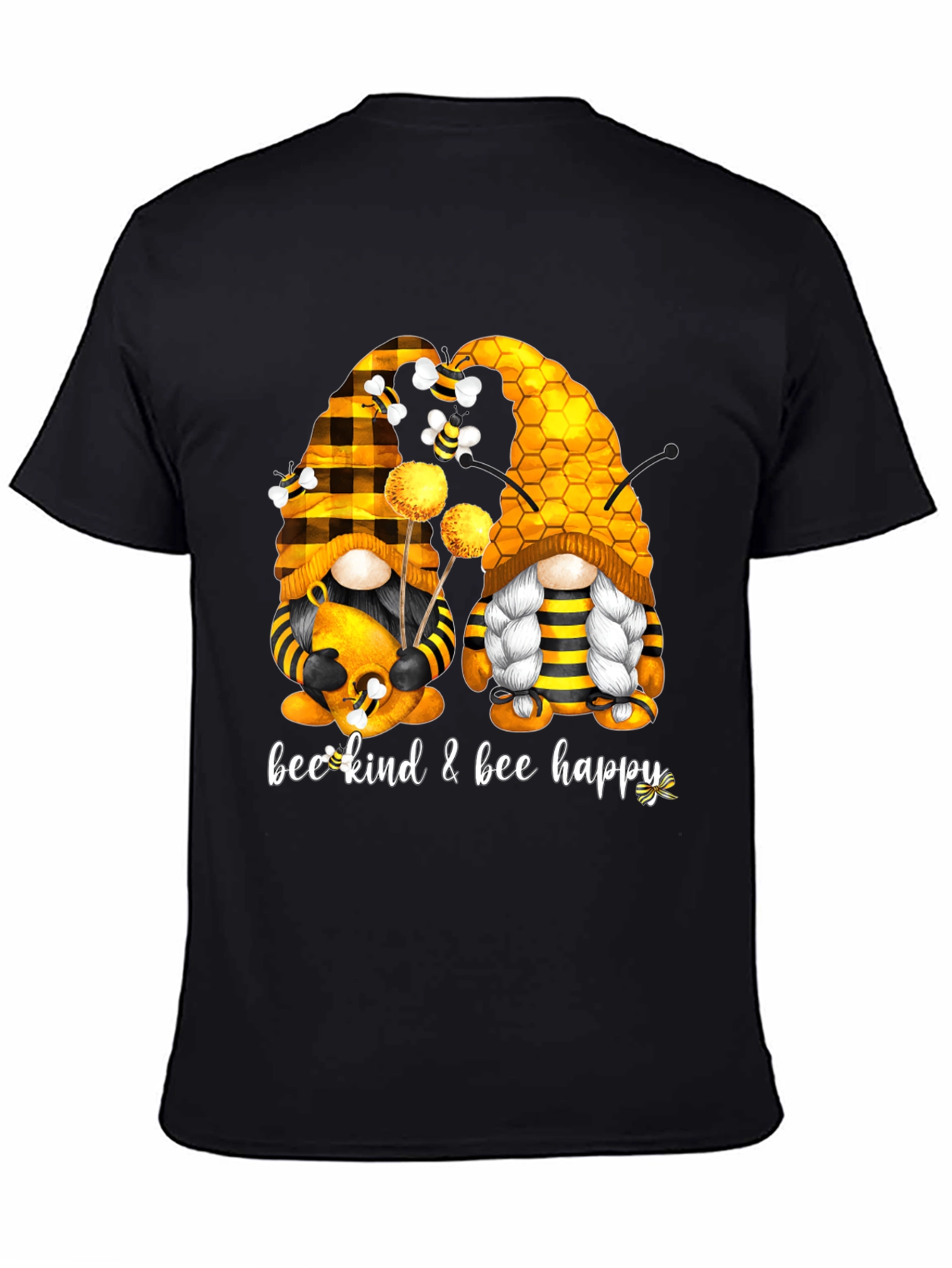 Bee Kind & Happy Gnome T-Shirt