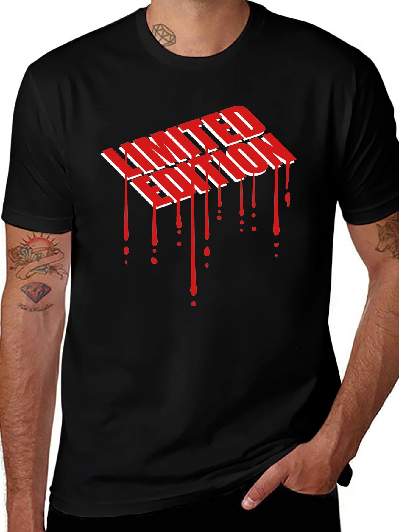 Limited Edition Black Graphic Tee