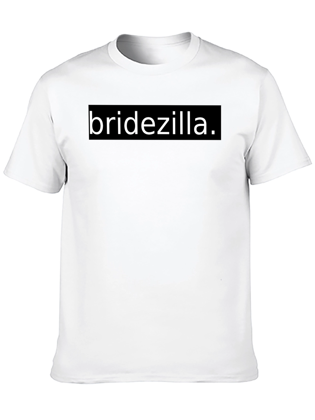 Bridezilla T-Shirt - Black Cotton Blend
