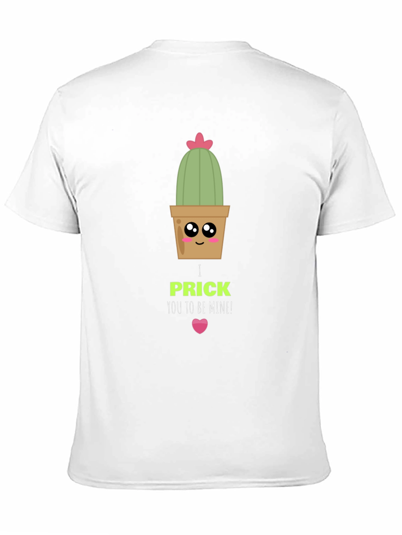 Cute Cactus Prick Valentine T-Shirt