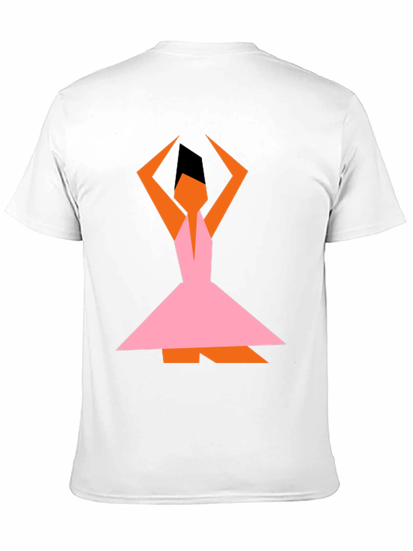 Geometric Dancer Graphic Tee