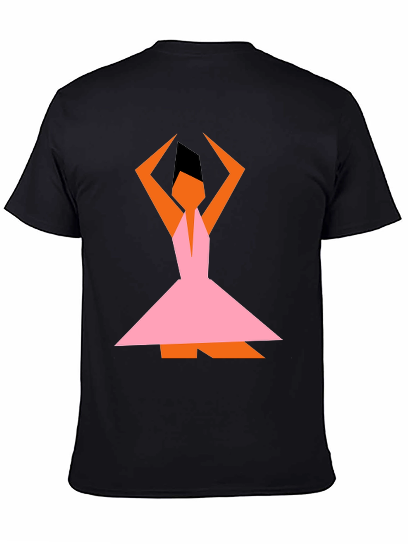 Geometric Dancer Graphic Tee