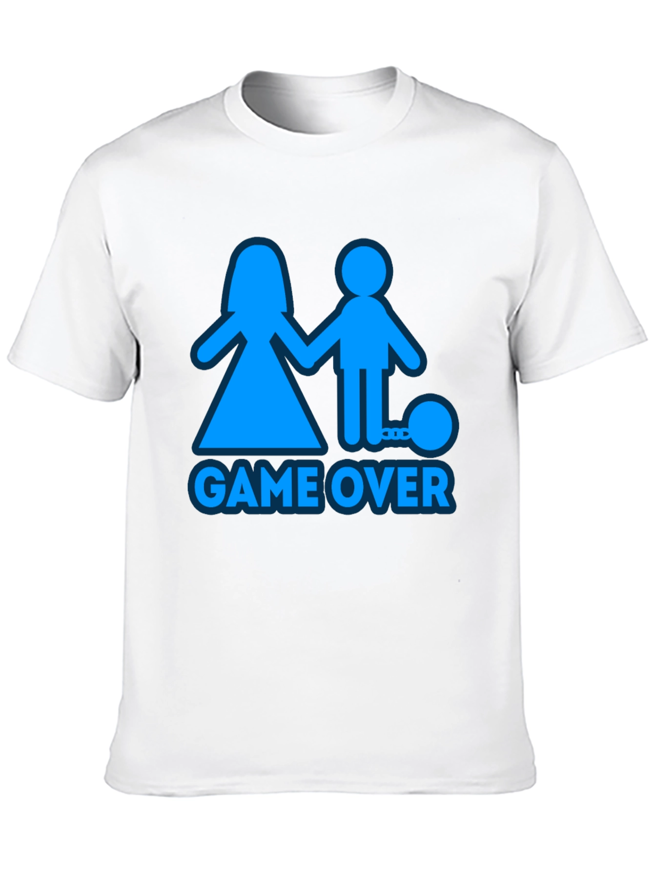 Game Over T-Shirt - Funny Wedding Novelty