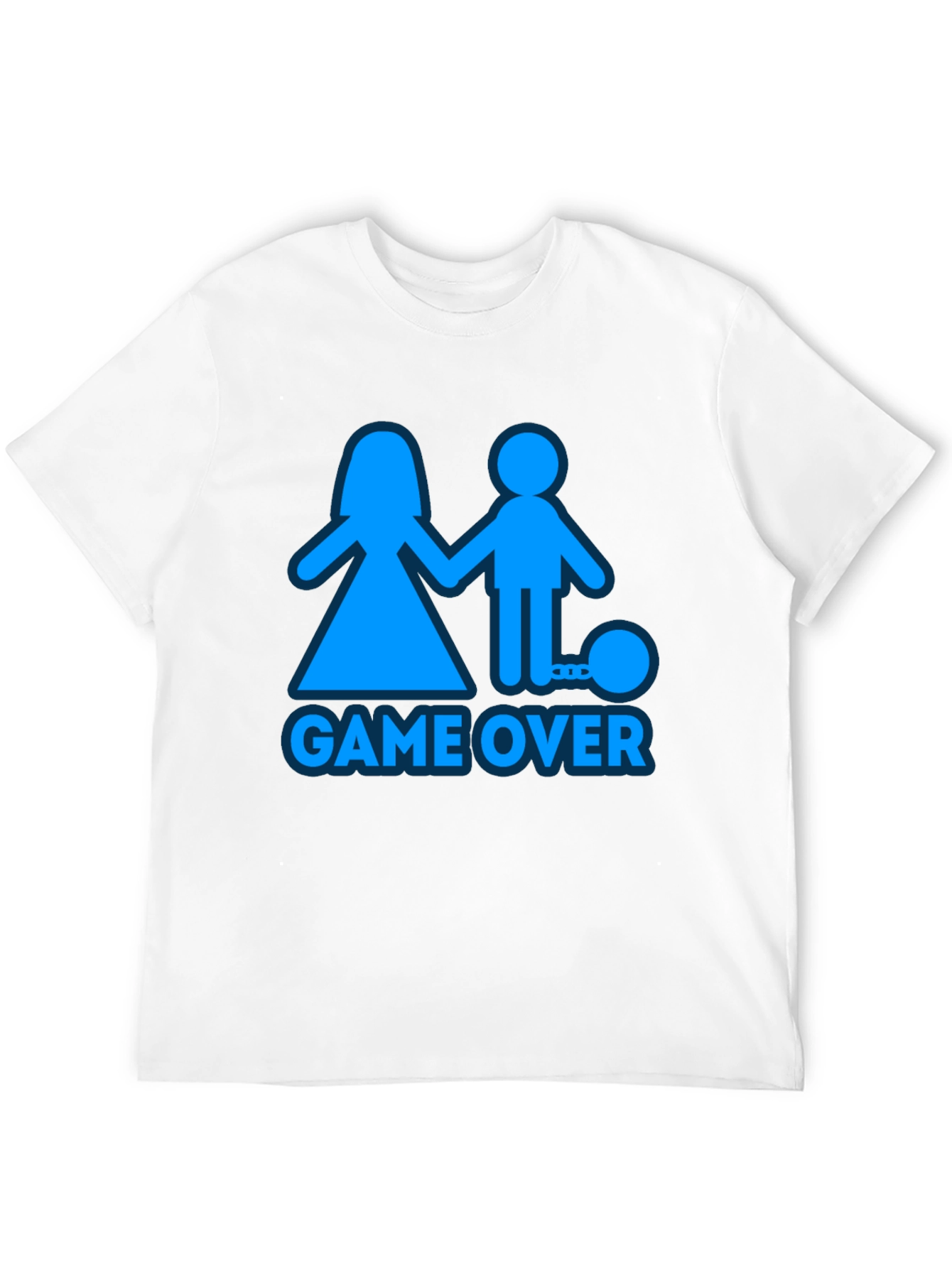 Game Over T-Shirt - Funny Wedding Novelty