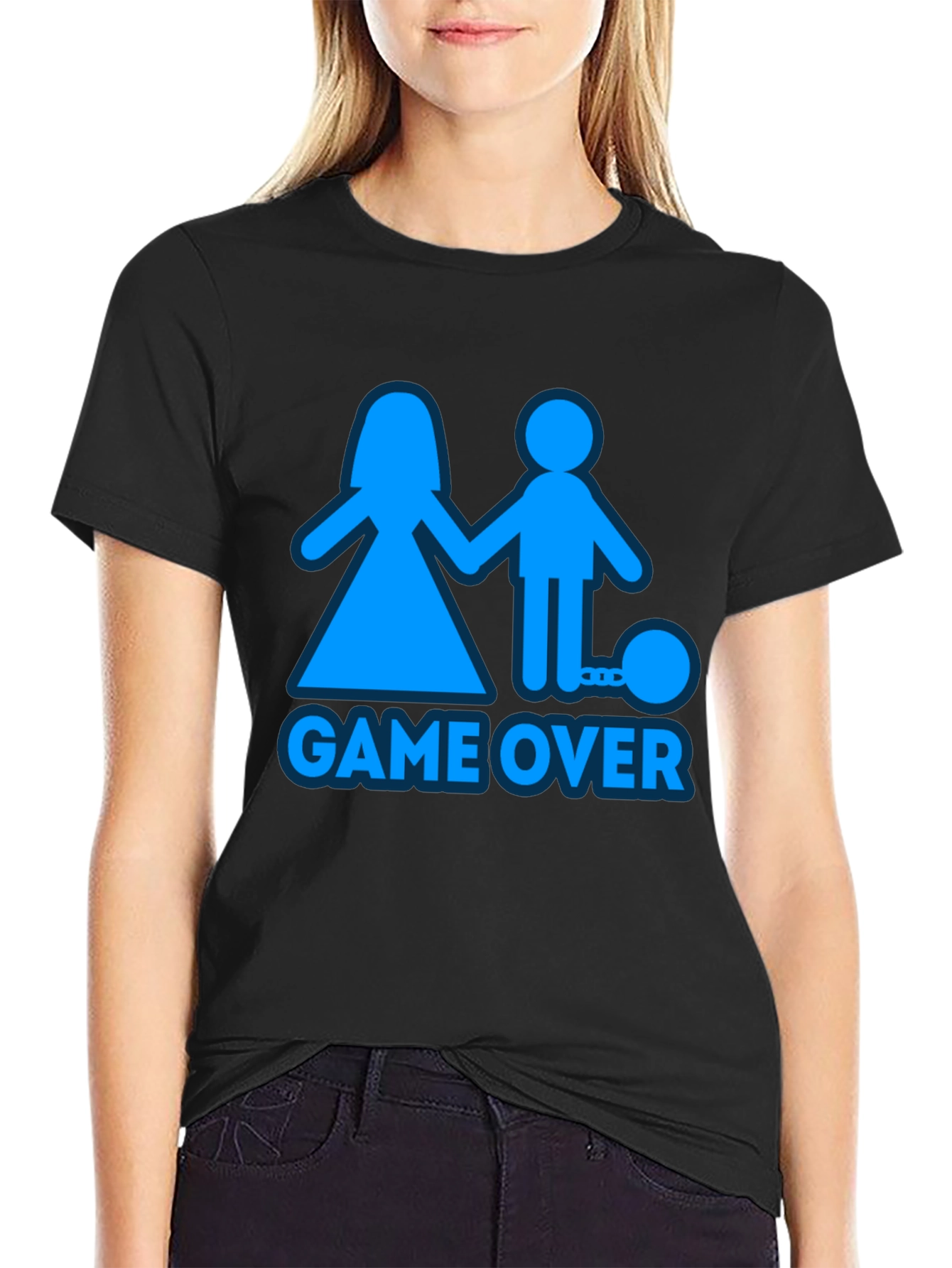 Game Over T-Shirt - Funny Wedding Novelty