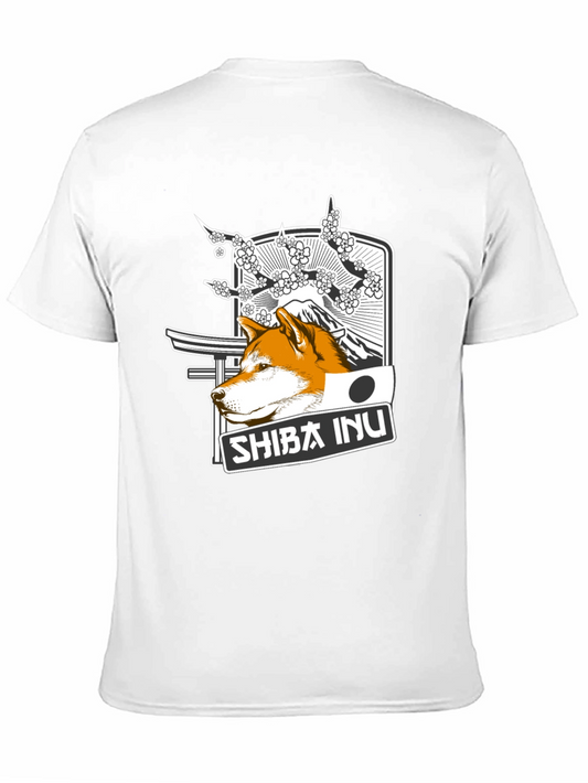 Shiba Inu Graphic T-Shirt - Japanese Inspired Design