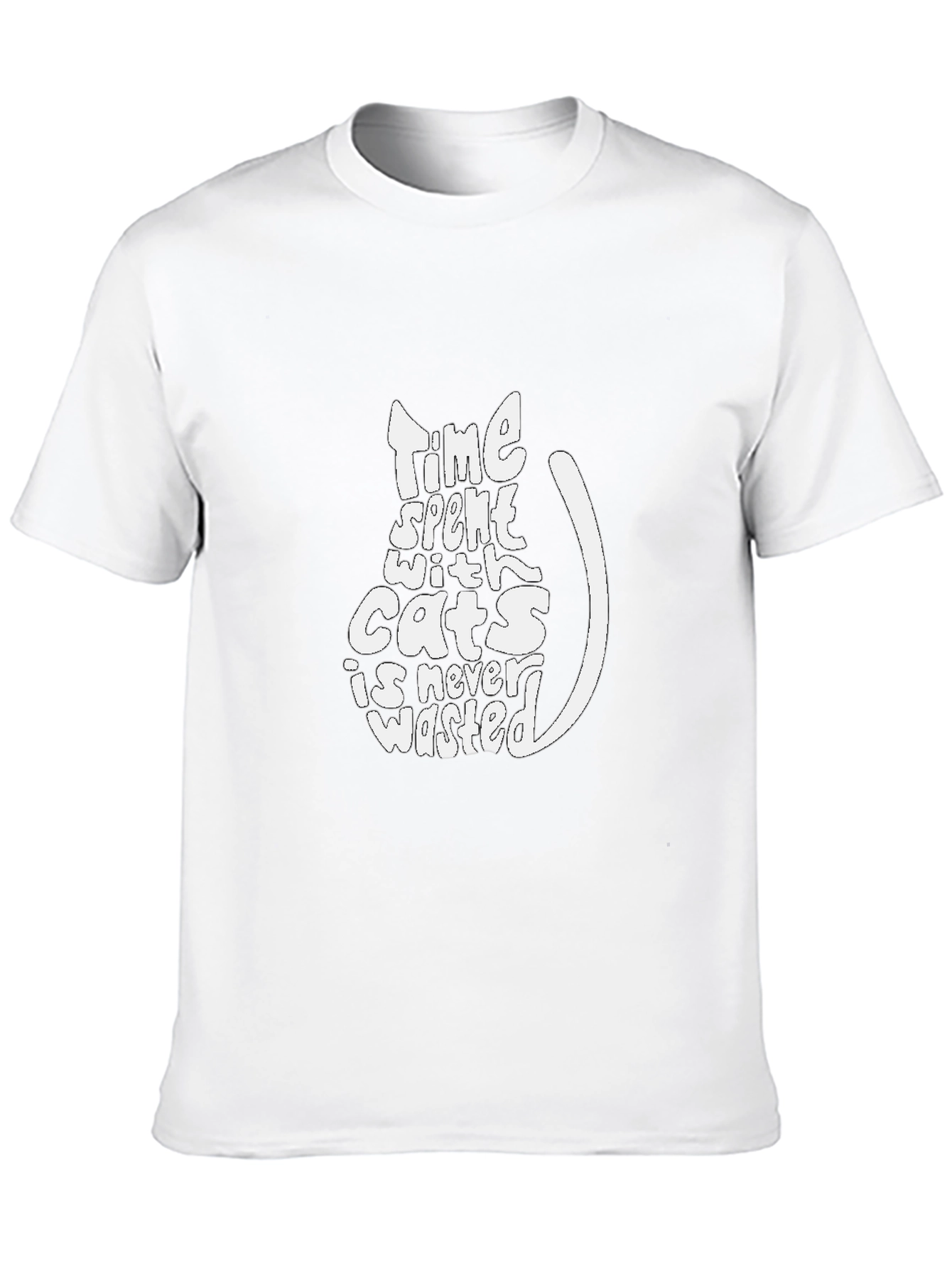 Cat Lover T-Shirt: Time Spent With Cats