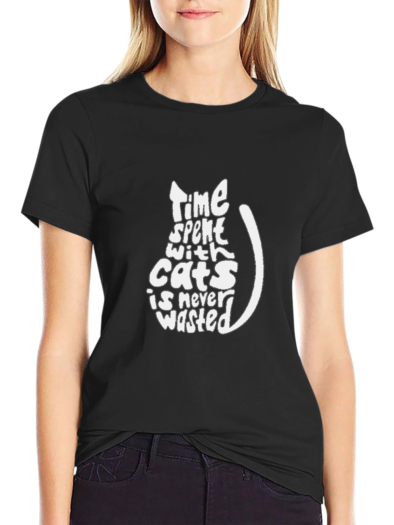 Cat Lover T-Shirt: Time Spent With Cats