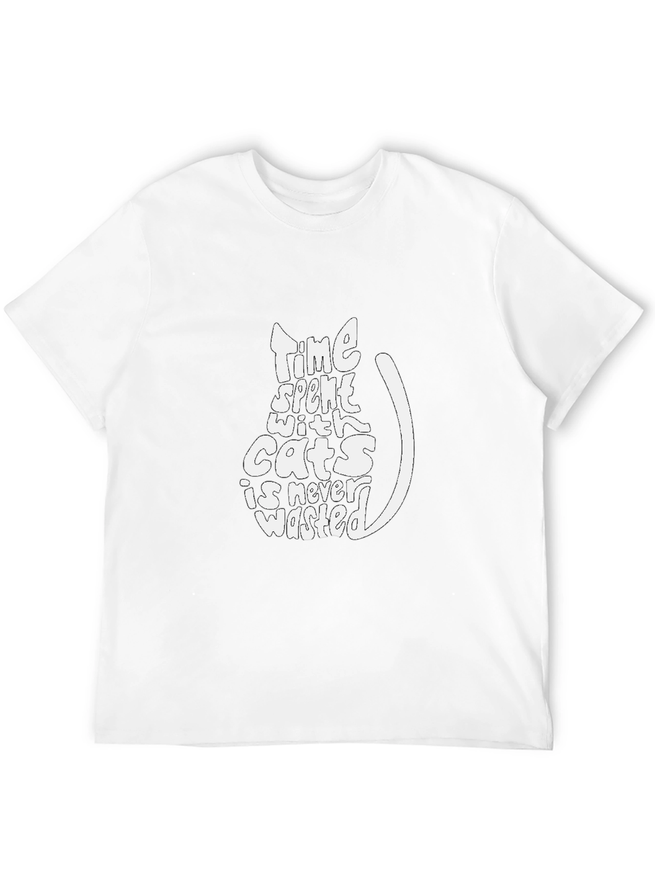 Cat Lover T-Shirt: Time Spent With Cats