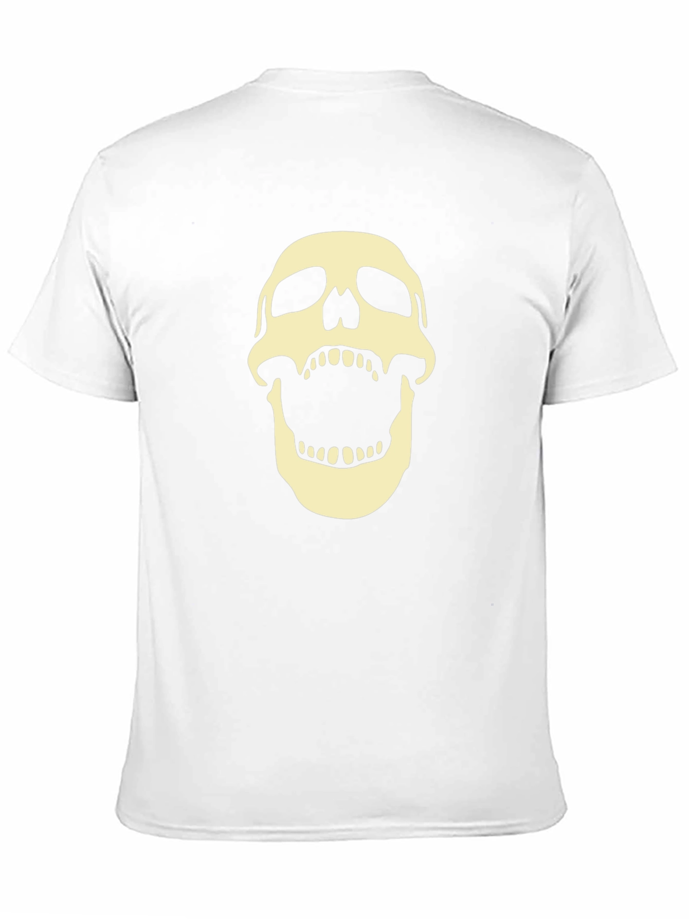 Skull Graphic Tee - Bold Black T-Shirt