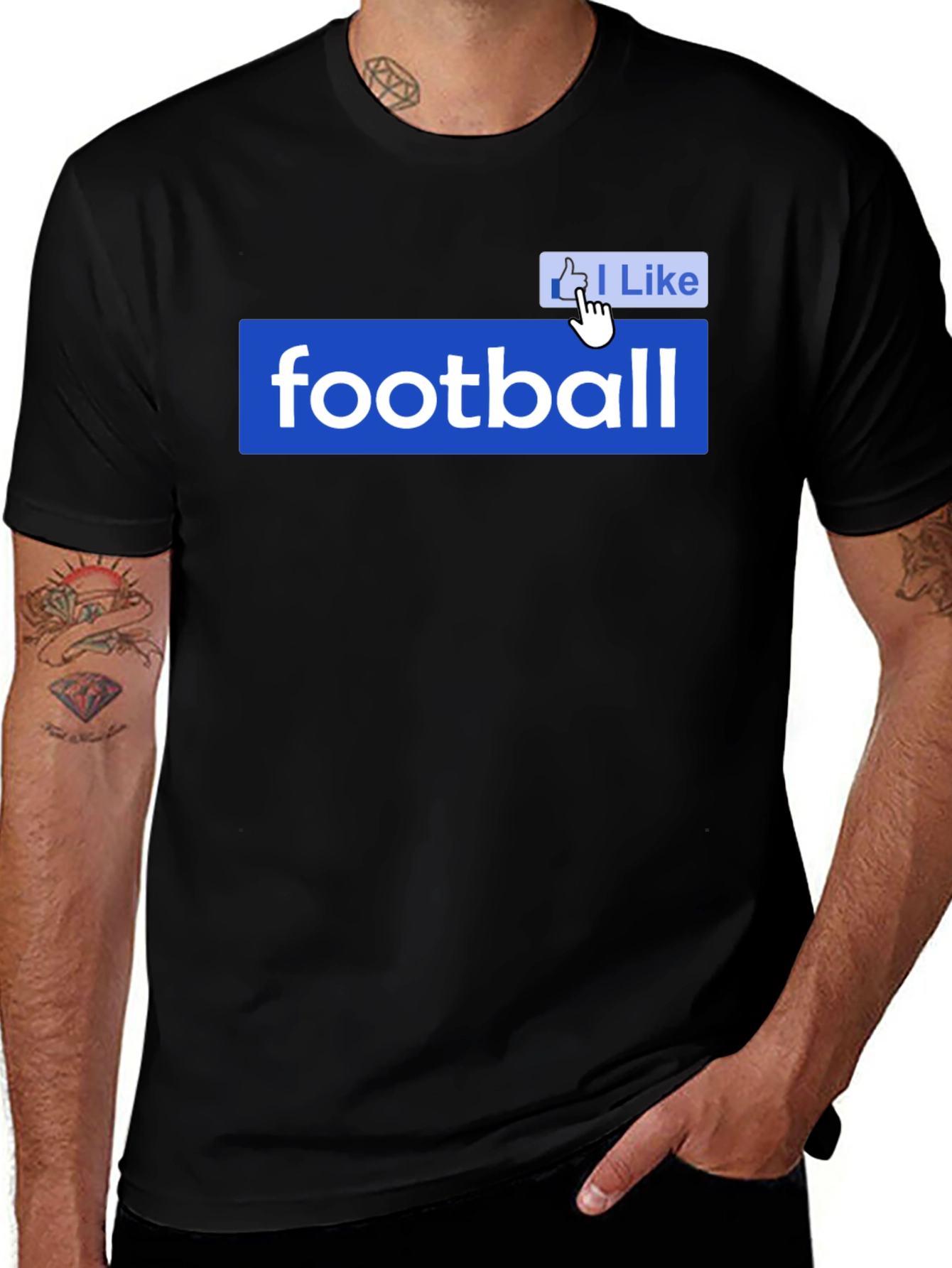 Football Like T-Shirt | Trendy Graphic Tee