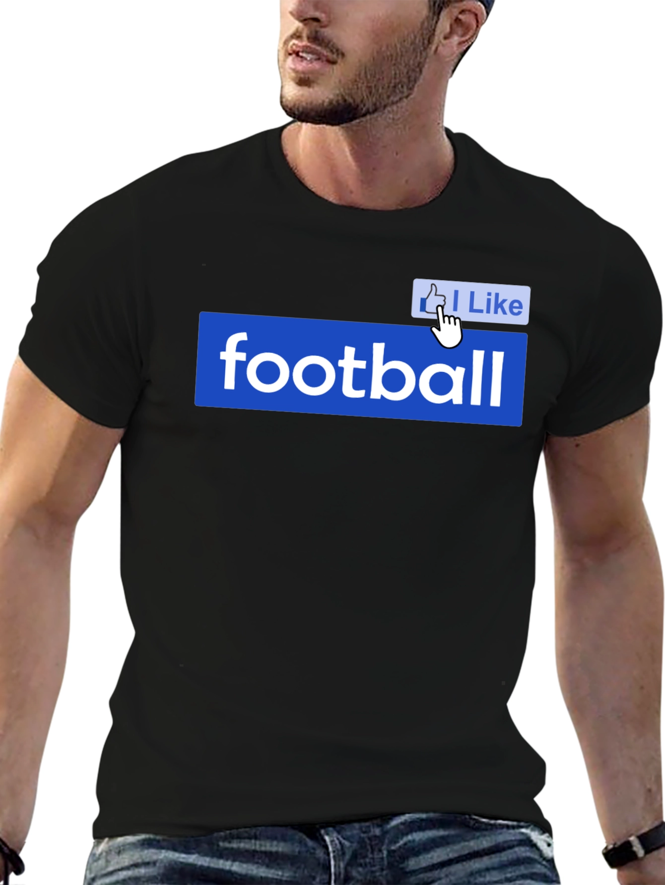 Football Like T-Shirt | Trendy Graphic Tee