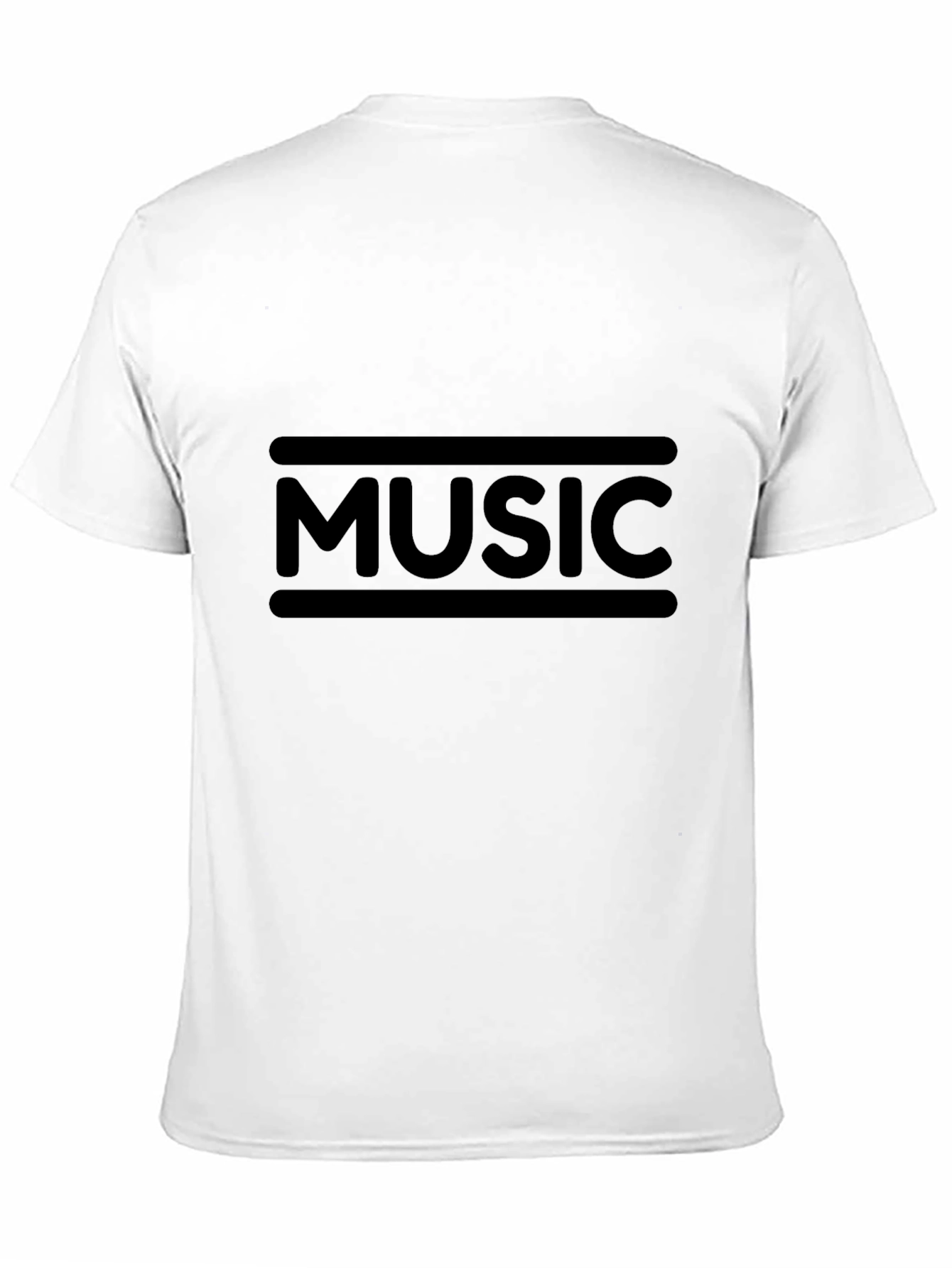 Black Music Graphic Tee Shirt