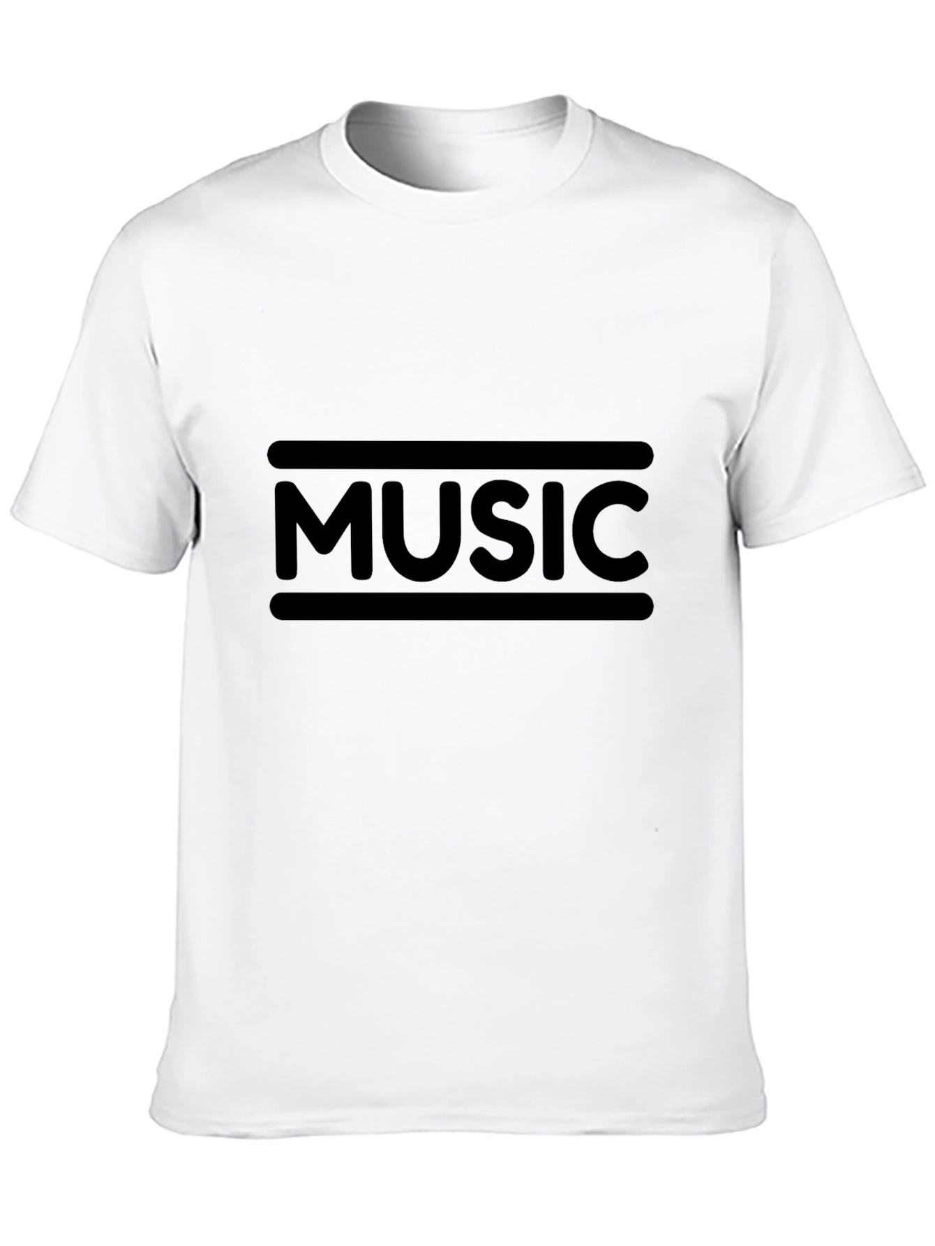 Black Music Graphic Tee Shirt