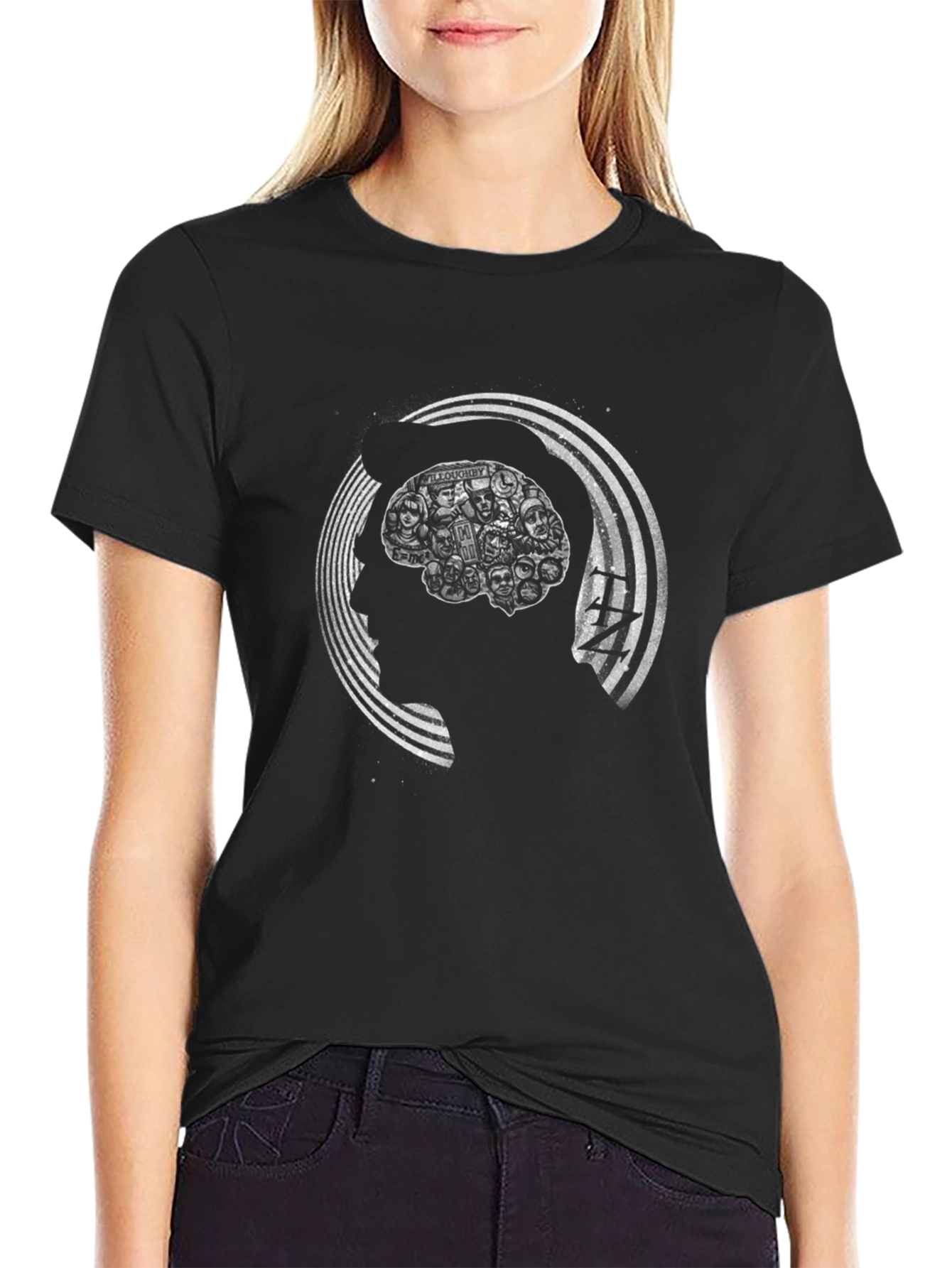 Graphic Brain Tee - Unique Design T-Shirt