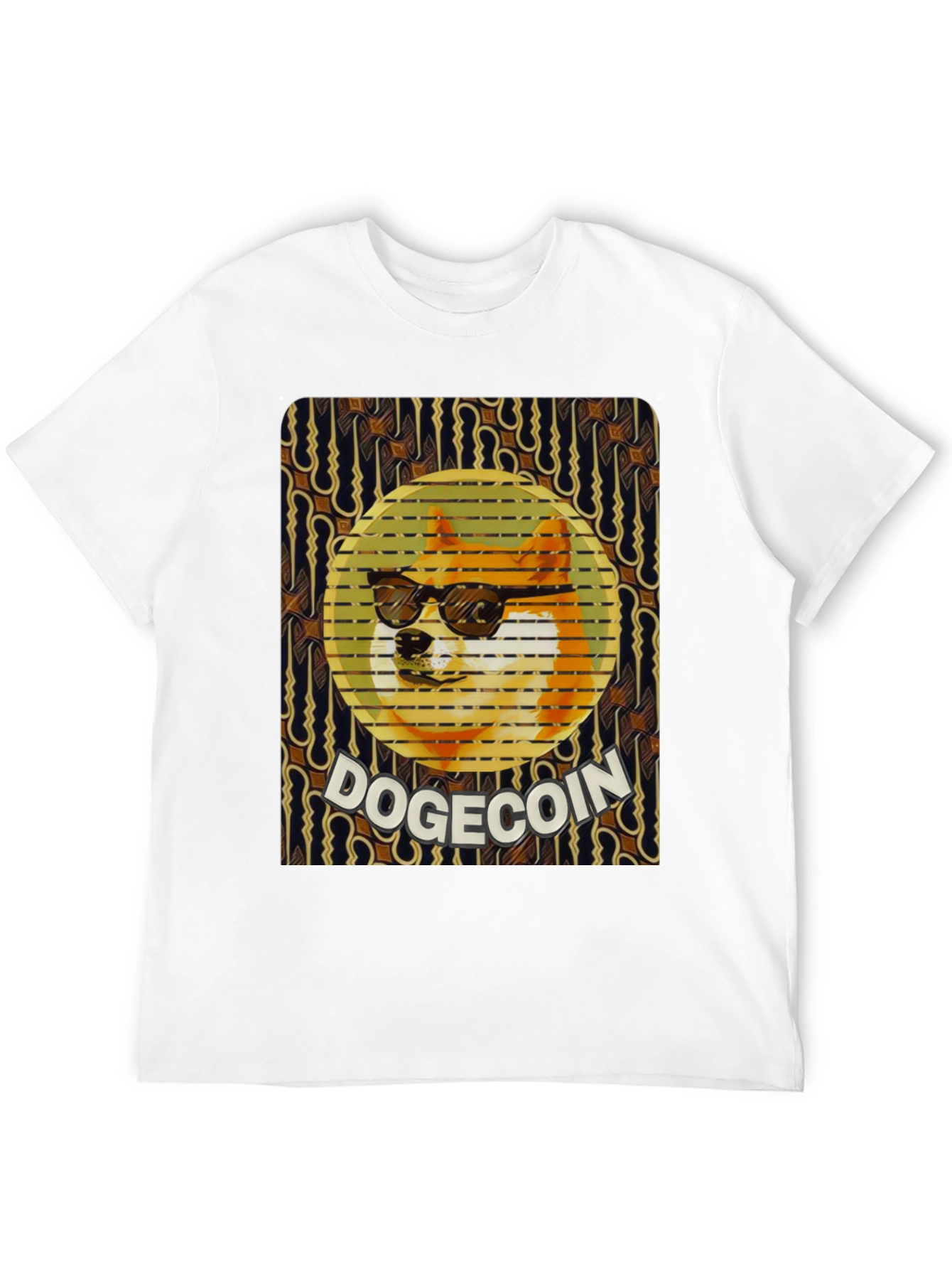 Doge Coin Graphic Tee - Crypto Meme Shirt