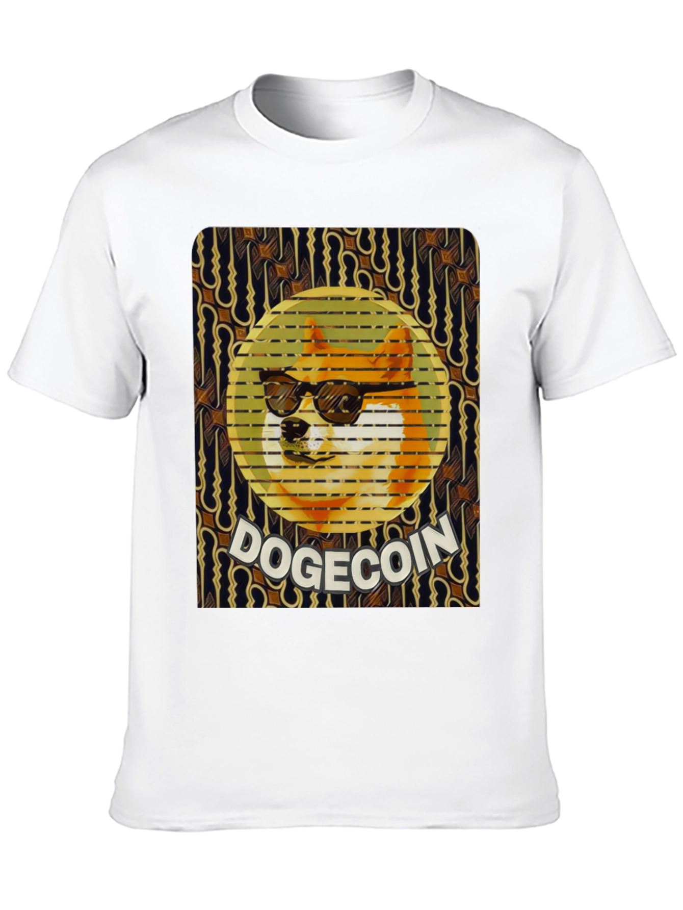 Doge Coin Graphic Tee - Crypto Meme Shirt