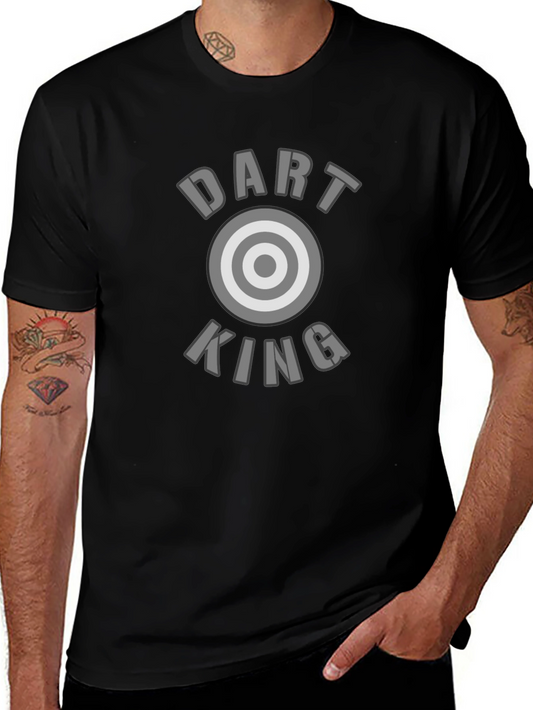 Dart King T-Shirt - Graphic Tee for Dart Players