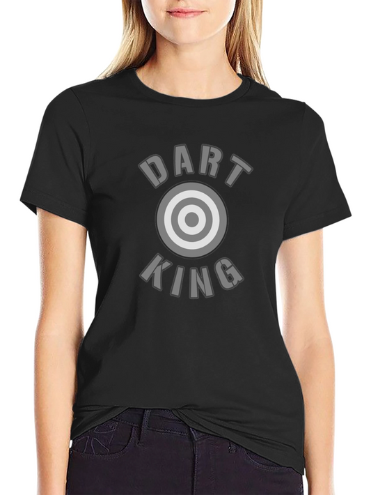 Dart King T-Shirt - Graphic Tee for Dart Players