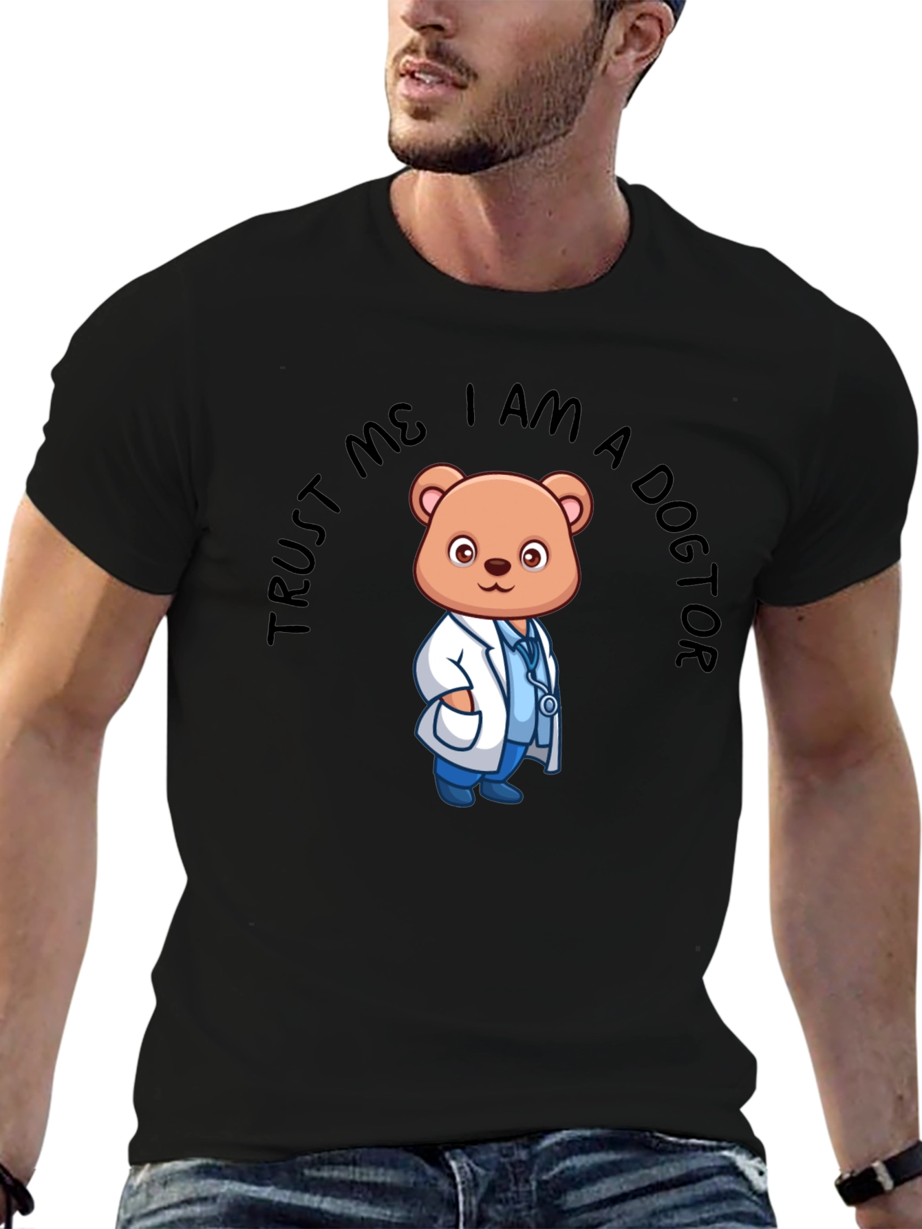 Trust Me I am a Doctor Bear T-Shirt