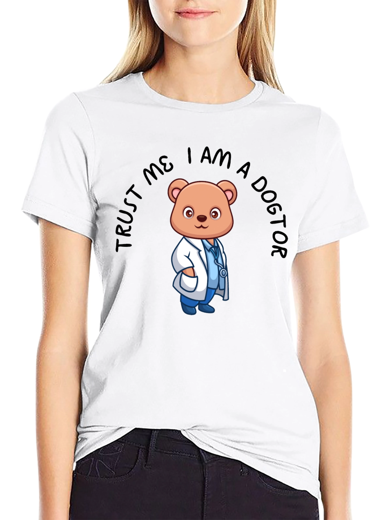 Trust Me I am a Doctor Bear T-Shirt