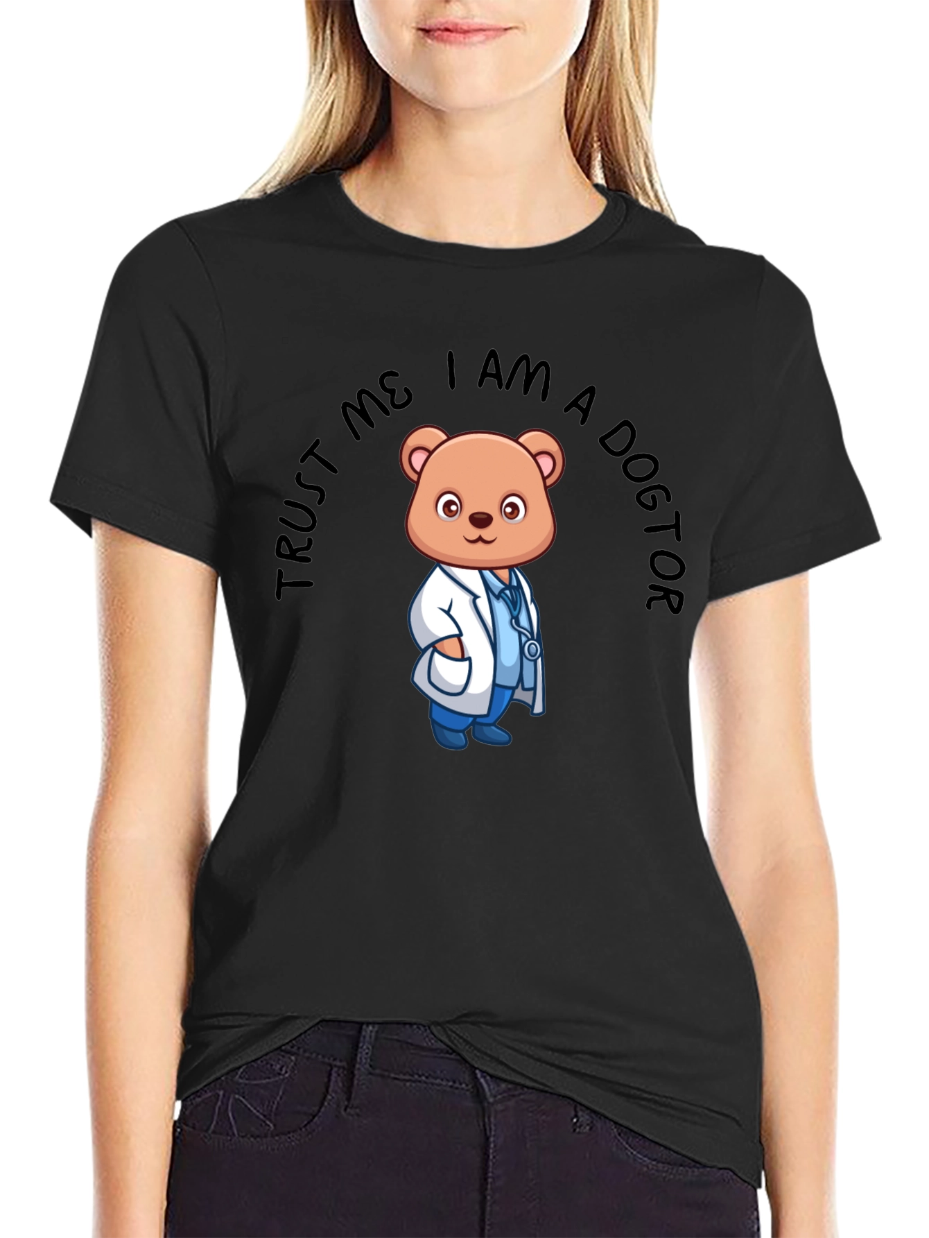 Trust Me I am a Doctor Bear T-Shirt