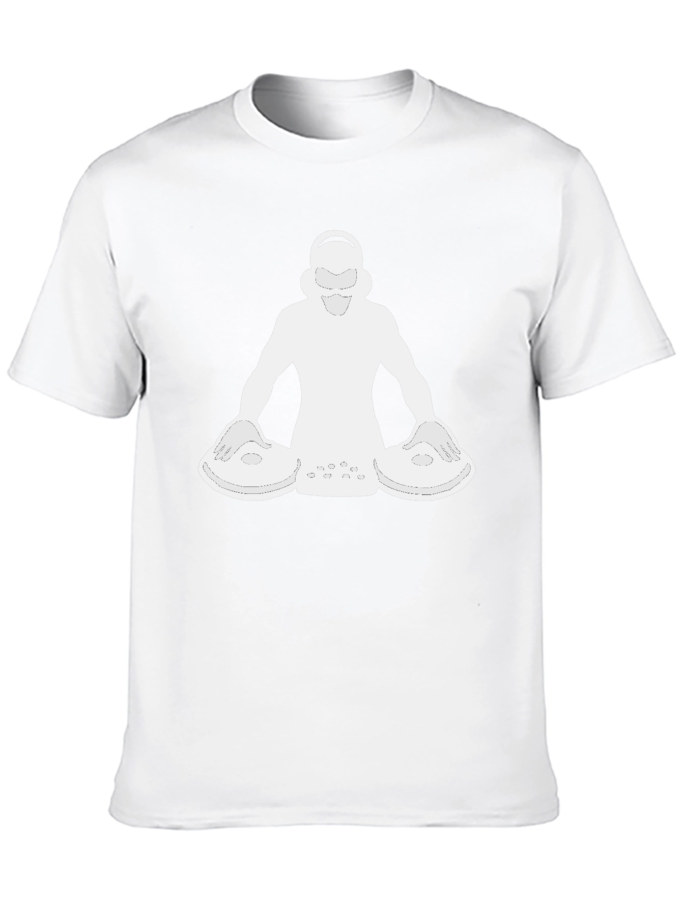 DJ Graphic Tee - Black Short Sleeve Shirt