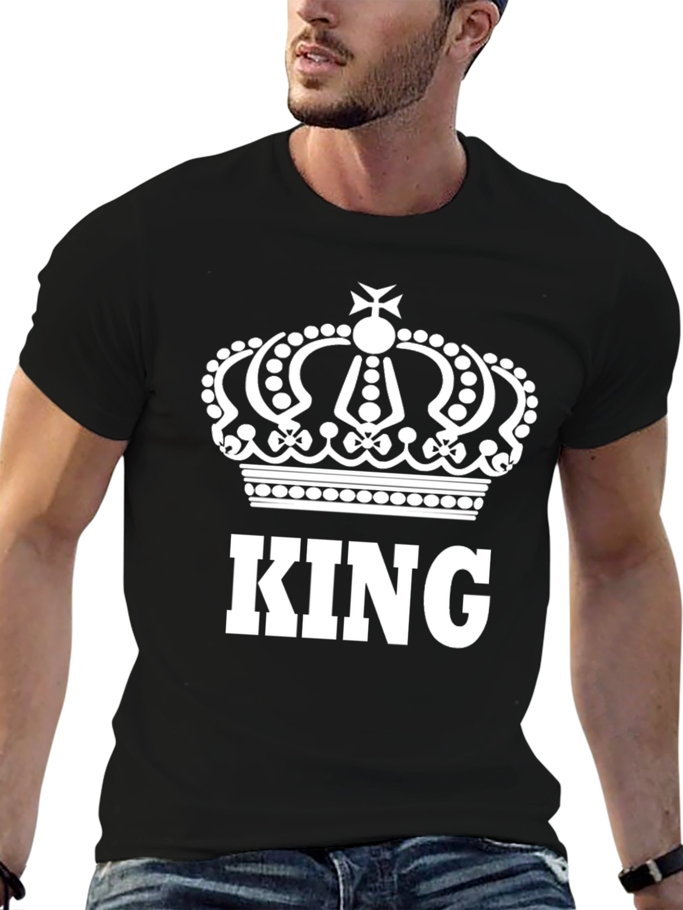 King Crown Graphic Tee - Black