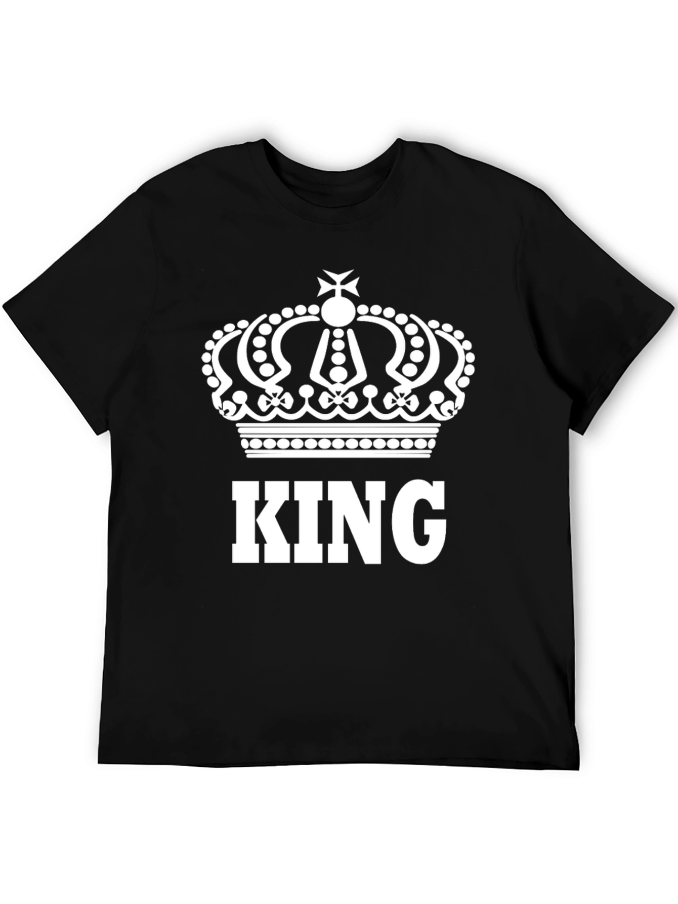King Crown Graphic Tee - Black
