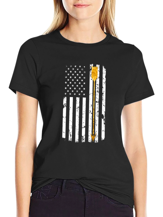American Flag Arrow T-Shirt