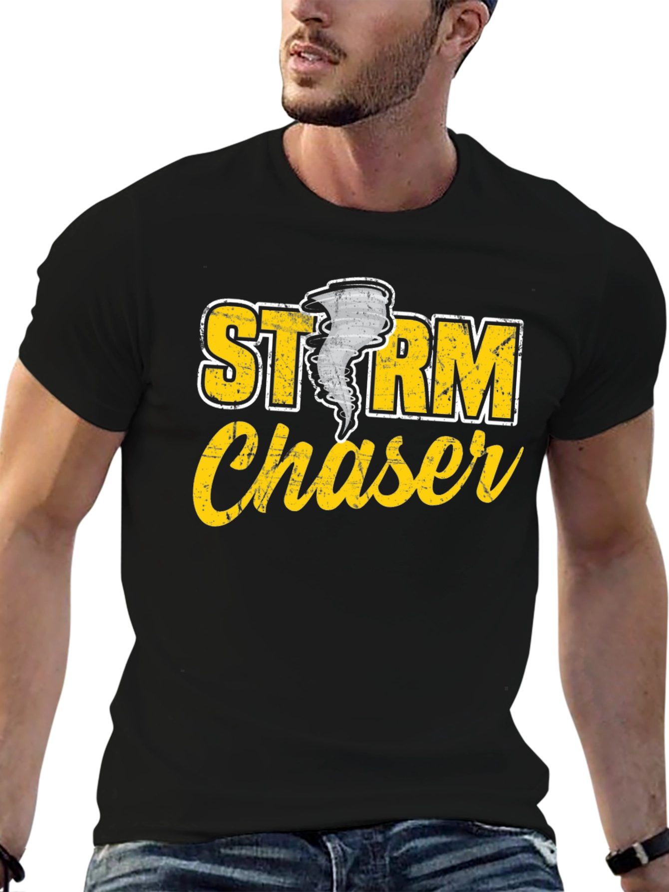 Storm Chaser Graphic T-Shirt - Weather Enthusiast Tee