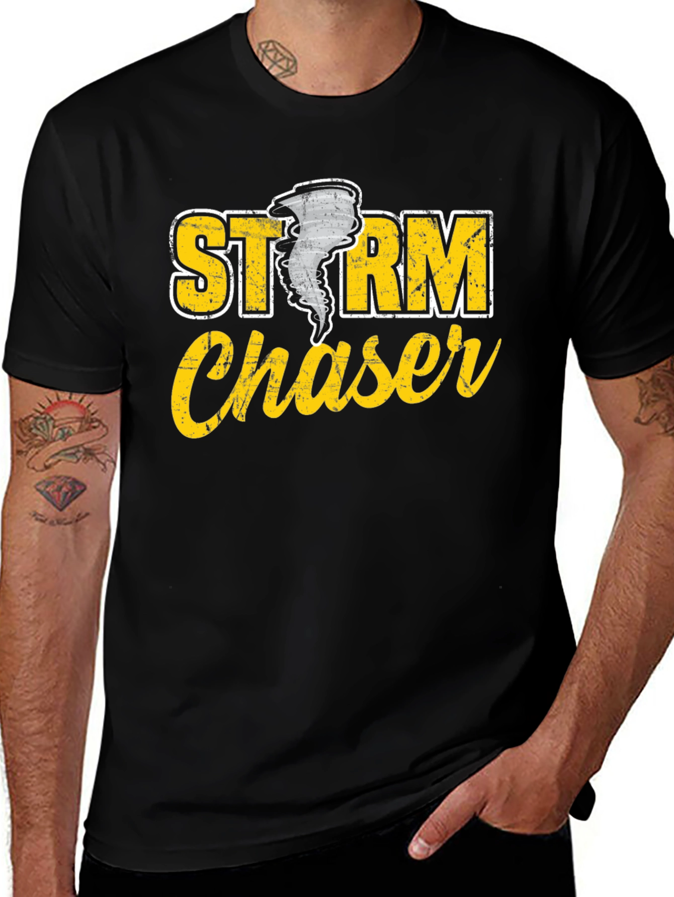Storm Chaser Graphic T-Shirt - Weather Enthusiast Tee