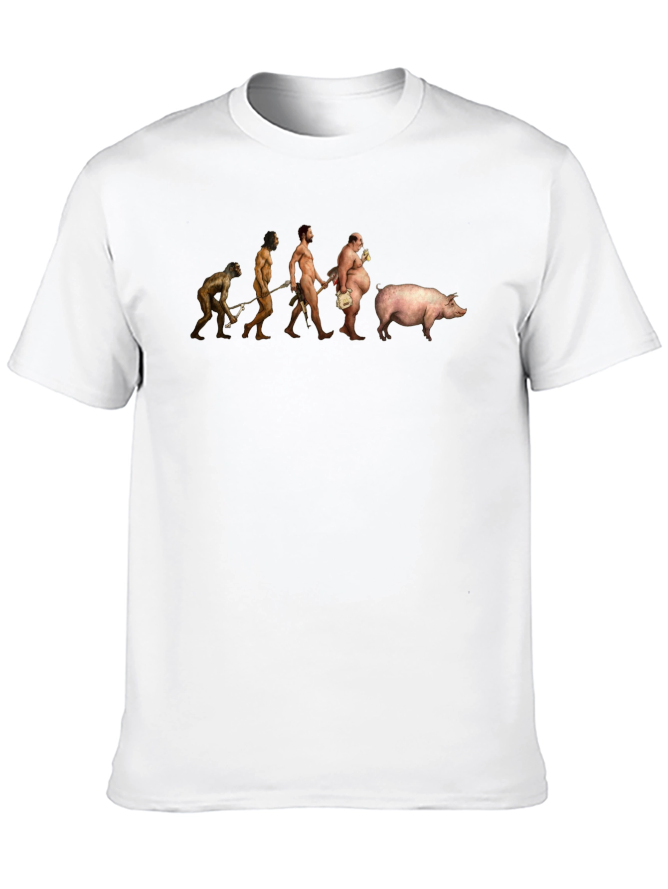 Evolution of Pig T-Shirt