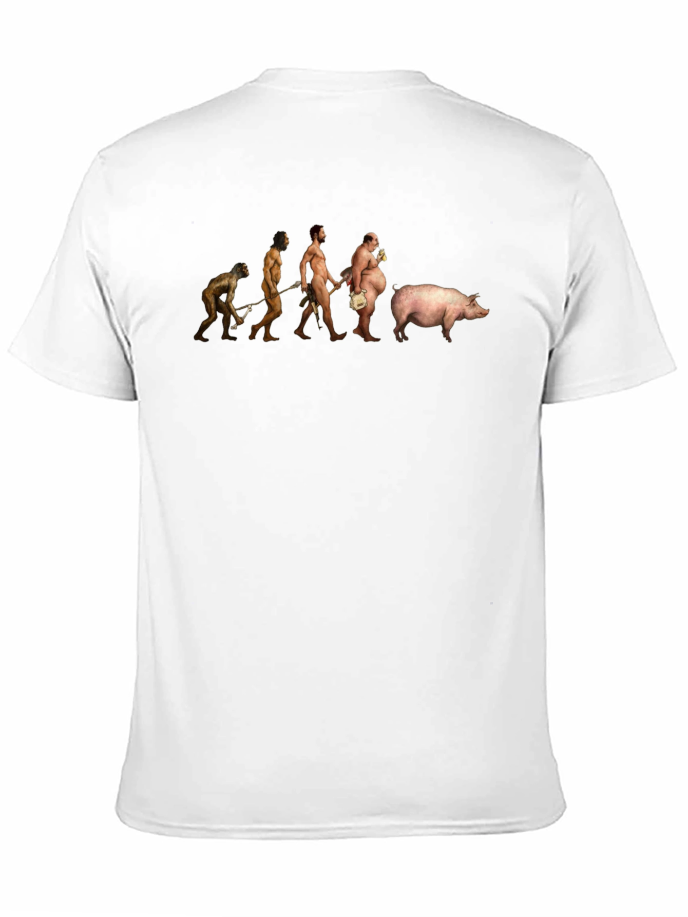 Evolution of Pig T-Shirt