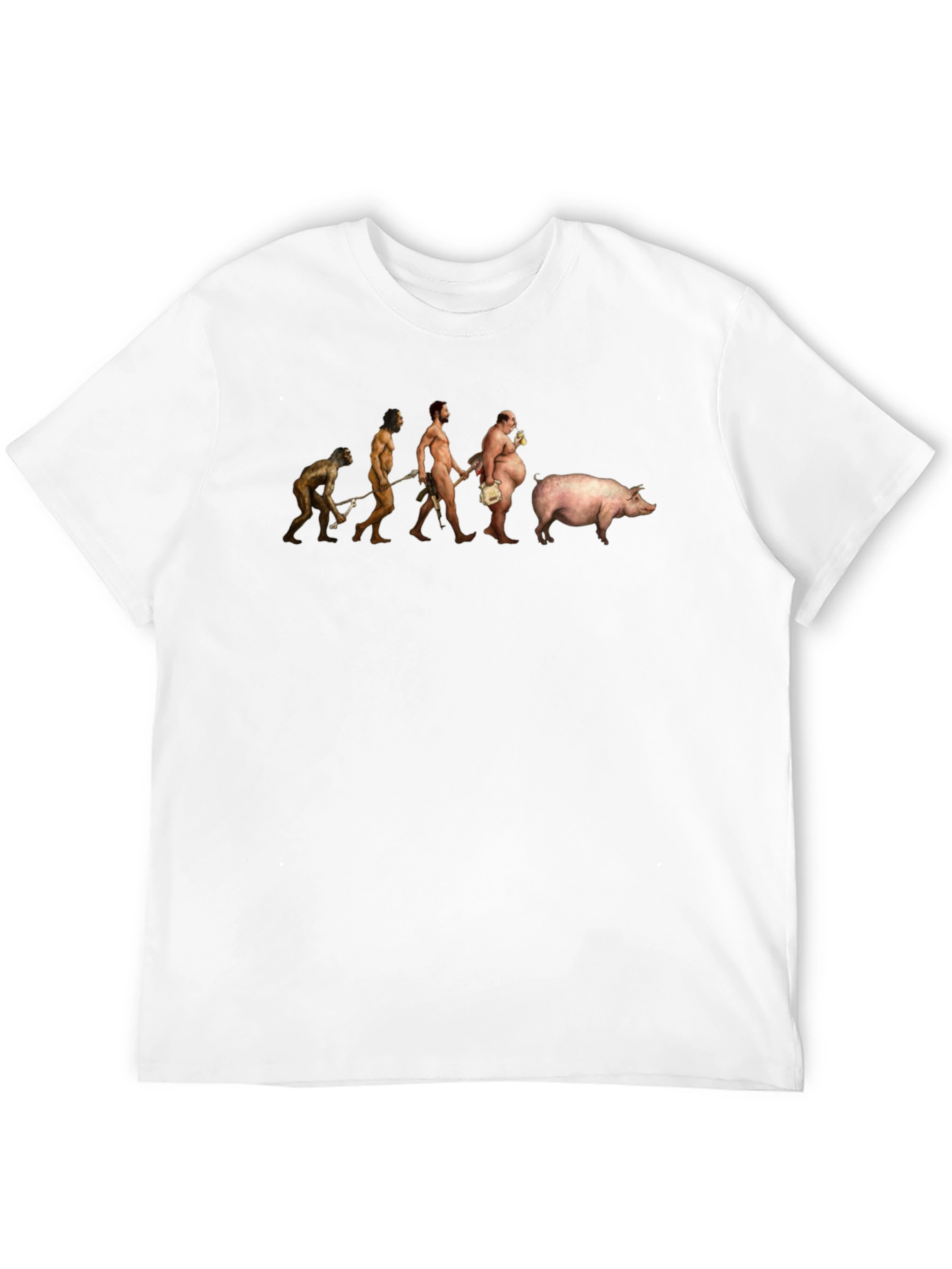 Evolution of Pig T-Shirt