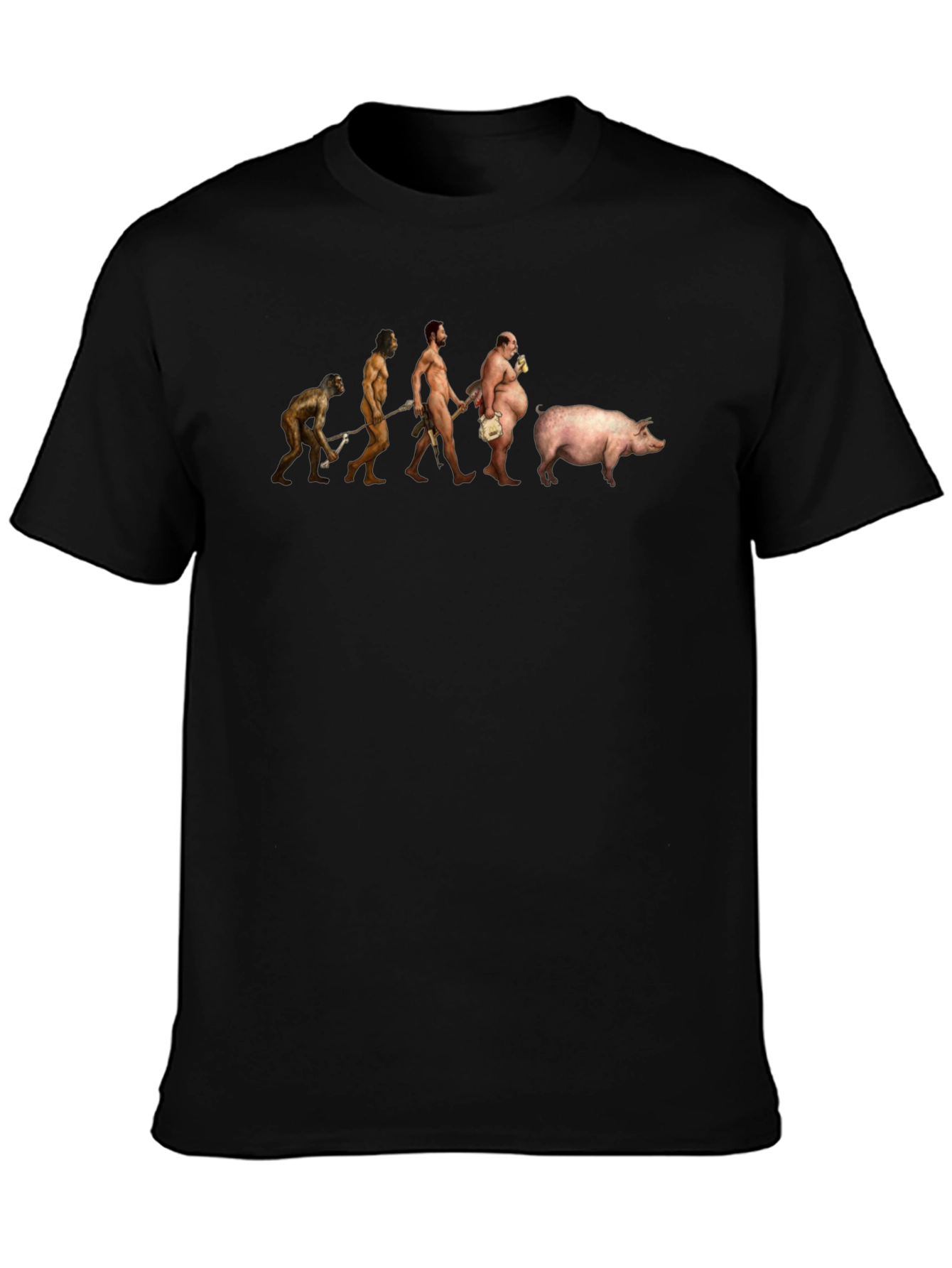 Evolution of Pig T-Shirt